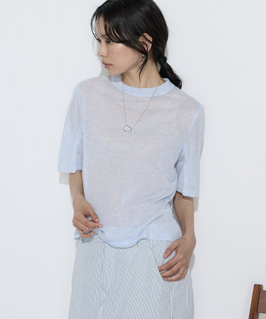 〔 Sサイズ 〕 レーヨンイタリア糸 半袖プルオーバー