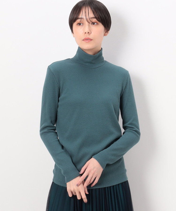 〔 Sサイズ 〕 ラグウォームリブニット ハイネックプルオーバー