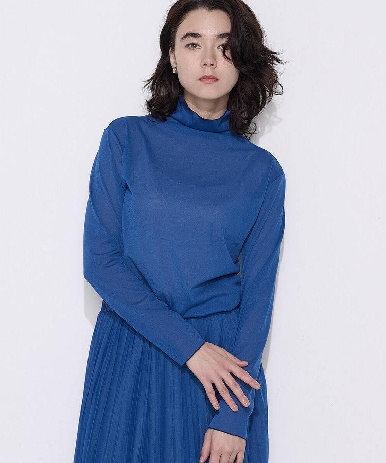 Sサイズ 〕 ソフトチュール×ウーリー分繊トリコット広巾 プルオーバー