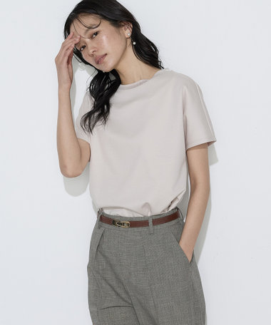 〔 Sサイズ 〕 ダブルフェイス ニット付きTシャツ