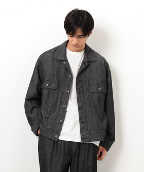 ライトオンスデニムGジャン（55-01BM01-205）｜パープル&イエロー