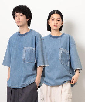 布帛ポケットハーフジッププルオーバー(55-21CK50-205 布帛ポケットハーフジッププルオーバー(55-21CK50-205