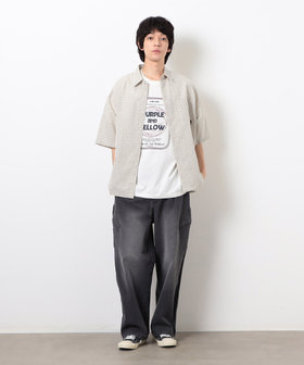 ファスナーポケットデニムパンツ（55-01PK10-205）｜パープル&イエロー