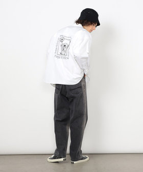 ラインブリーチパンツ（55-01PO03-206）｜パープル&イエロー