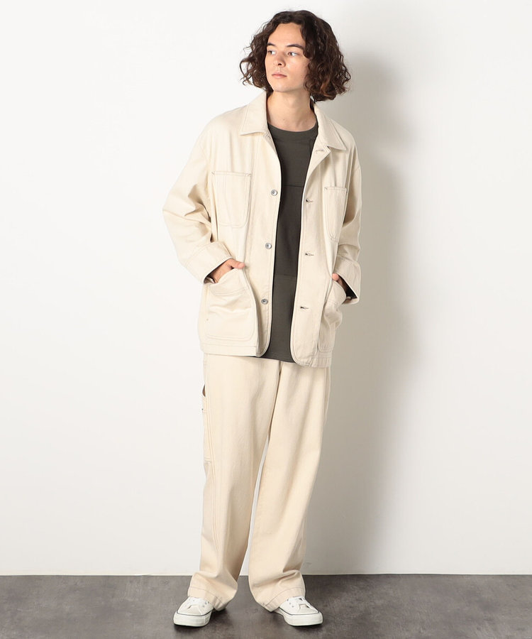 リネンダックの908カバーオール 45Rリネンダックの908ハンティングジャケット: WOMEN｜45R