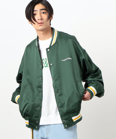 サテン スタジアムジャンパー