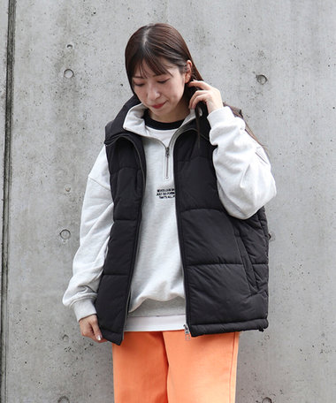 ポリエステルタフタ 機能中綿ベスト