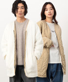 キルティング＆ボアリバーシブルブルゾン（55-02BI26-204