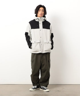 フリースボンディングマウンテンパーカ（55-02BI30-204）｜パープル