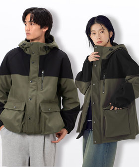 コーチジャケット（55-02BI22-204）｜パープル&イエロー