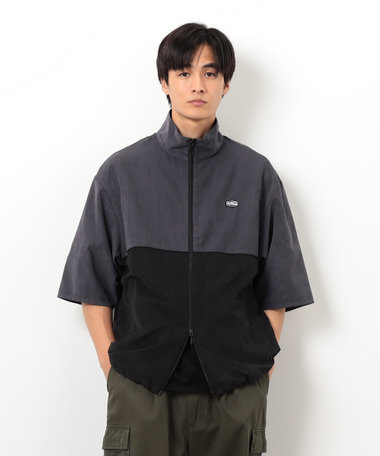 ピーチスキン５分袖ブルゾン