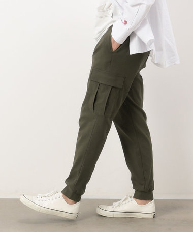 ストレッチツイル カーゴジョガーパンツ