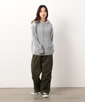 ワイドカーゴパンツ（55-02PI30-204）｜パープル&イエロー