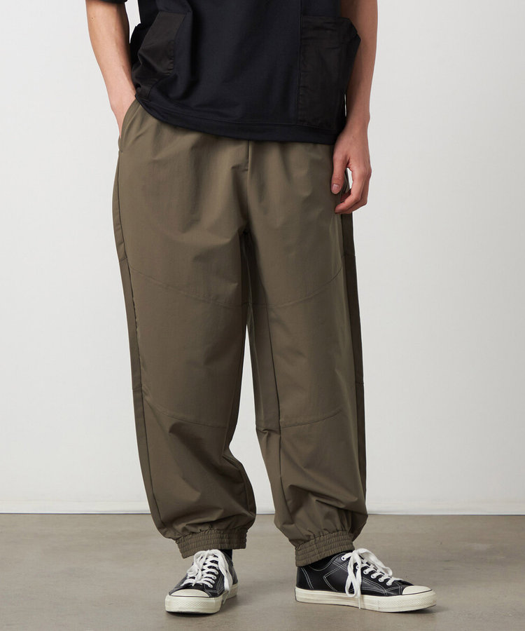 ポリエステルストレッチ ジョガーパンツ