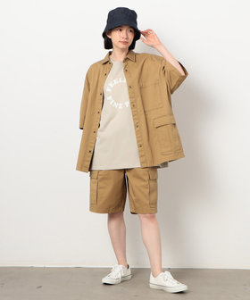極美品 メゾンスペシャル カーゴポケット 半袖シャツ MAISON SPECIAL｜Prime-Over Cargo Pocket Short Sleeve Shirt