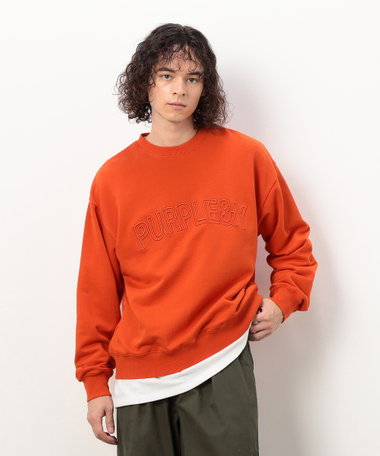 立体刺繍裏毛 プルオーバー