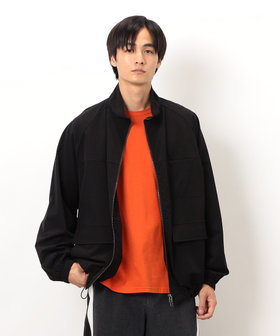 てっつん320 ラッセルノ　ストレッチブルゾン　ブラック　メンズ　サイズ5 ナイロンストレッチブルゾン（55-21CM30-205）｜パープル