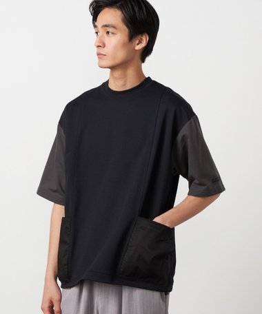 布帛 ポケットプルオーバー