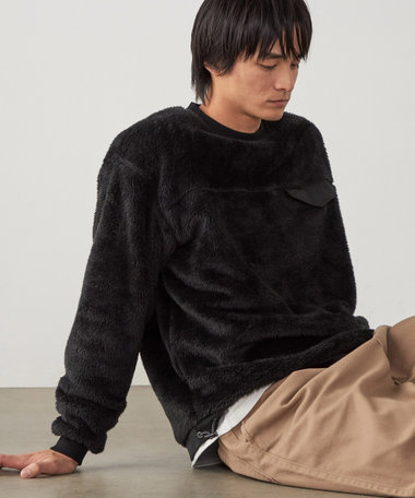 シャギーフリース プルオーバー