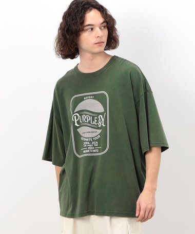 フロスト加工 プリントＴシャツ