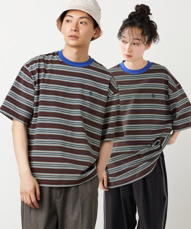 マルチボーダー Tシャツ