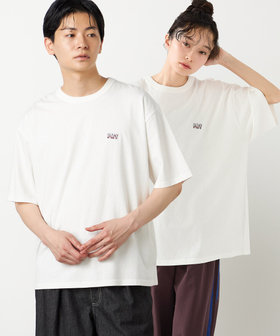 ワンポイントロゴ刺繍 半袖Tシャツ