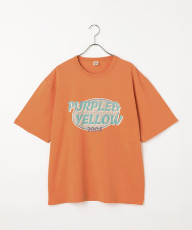 カスレロゴプリント フロスト半袖Tシャツ