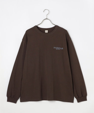 バックプリント 長袖Tシャツ