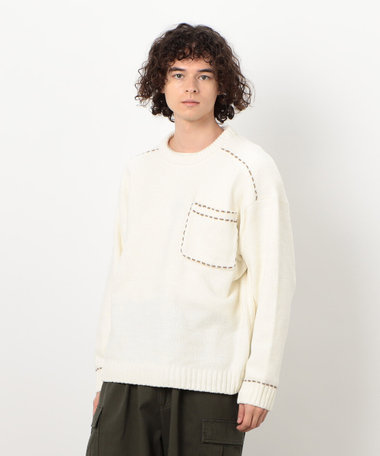 ハンドステッチプルオーバー