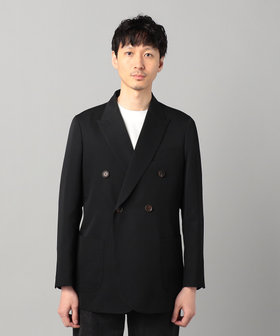 ペーパーウールギャバ ブラックブレザー（59-15JK02-205）｜アルチザン