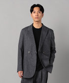 タグ付き ARTISAN アルチザン 近年 麻 ジャケット L 定価6.9万円 リネンストレッチ ダブルジャケット（59-15JK04-205