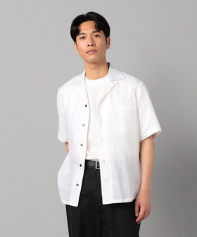 フレンチリネン オープンアロハシャツ（59-20IK08-205）｜アルチザン