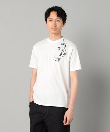 チコリプリント  Tシャツ