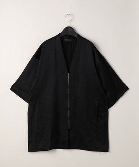 ブライトアセテートリネン ドルマン カーディガン