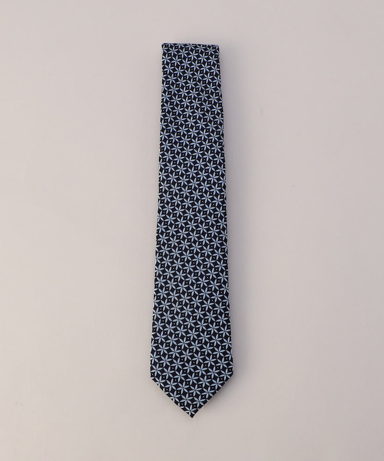 七宝柄 ネクタイ
