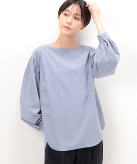【セットアップ対応】パウダーツイルストレッチ ブラウス付きベスト セットアップ対応】パウダーツイルストレッチ ブラウス付き