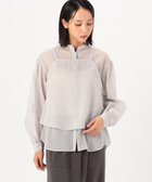 HENRIK VIBSKOV　シアー　トップス　ブラウス　　72-1002-2A メロー シアー カット トップス