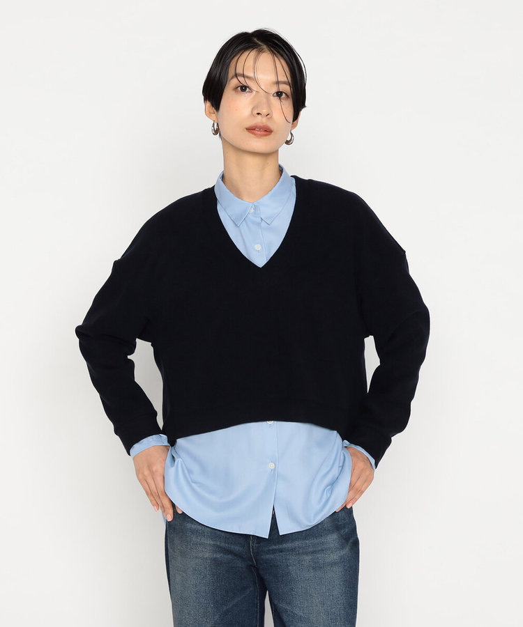 ニットコール レイヤードセーター