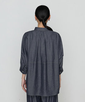 オトナシャンブレー たっぷりシャツ（72-04HK01-205）｜ギャバジンK.T