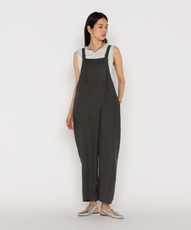 麻調合繊 パンツディテールオールインワン（72-06PK09-205