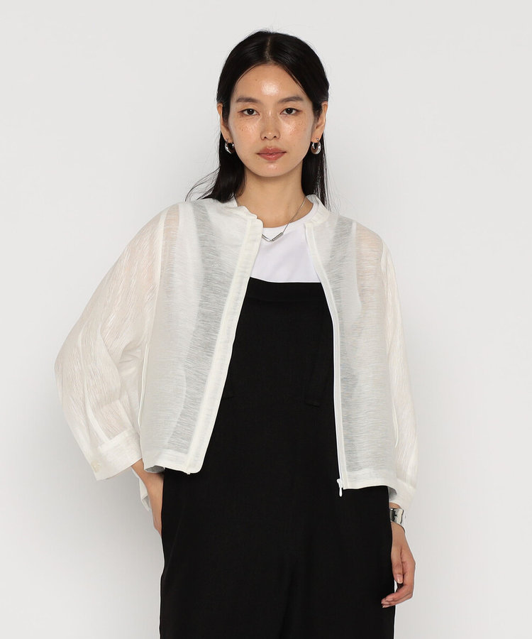 ウォッシャブル】竹シャンブレー ロングシャツ | ギャバジン K.T