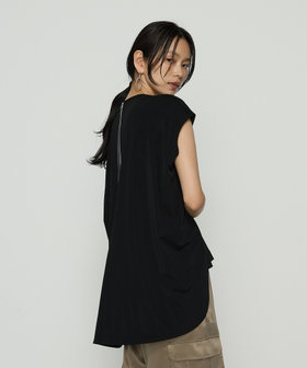 ハイテンションポンチライト フレンチスリーブロングプルオーバー（72