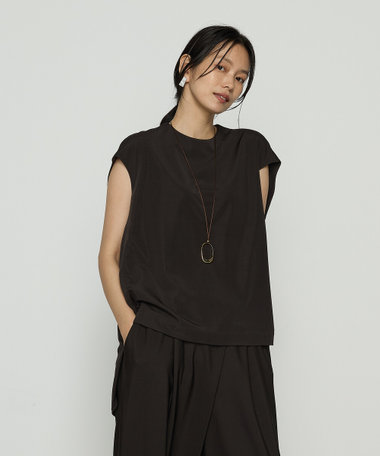 ハイテンションポンチライト フレンチスリーブロングプルオーバー