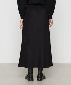 スエード調ジャージ スエードセミタイトスカート（72-16FI03-204