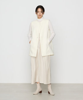 スエード調ジャージ スエードセミタイトスカート（72-16FI03-204