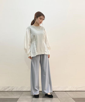 ミニ裏毛 デザインプルオーバー(72-20BG04-204)|Gabardine ミニ裏毛 デザインプルオーバー(72-20BG04-204)|Gabardine