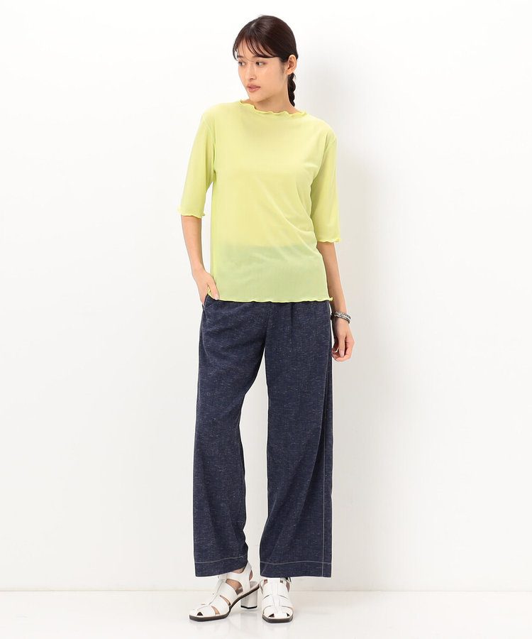 洗える】シアーテレコ Tシャツ（72-21EC17-203）｜ギャバジンK.T
