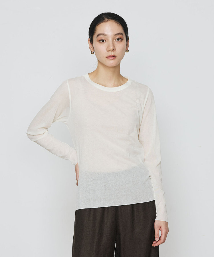 ★専用★ギャバジンK.T 格子ジャンスカ＆シースルーカットソー　おまとめ2点 ギャバジンK.T（Gabardine K.T）｜トップス｜カットソー一覧1