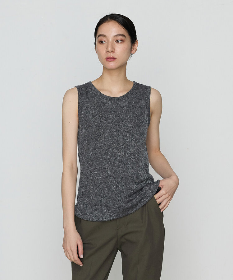 Oggi11月号掲載】ラメテレコ タンクトップ（72-21EK06-205