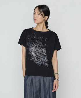 プレーティング天竺 プリントTシャツ（72-21EK13-205